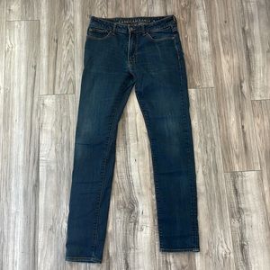 American Eagle flex men Jean. Size 33 by 34. Dark wash